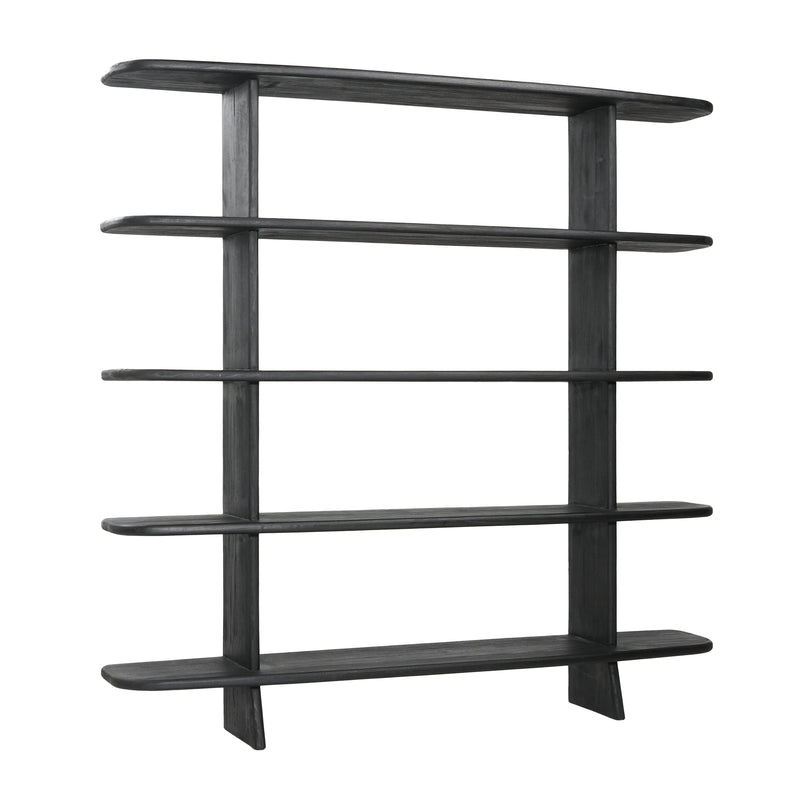 Rolland Black Bookcase | ready to ship!