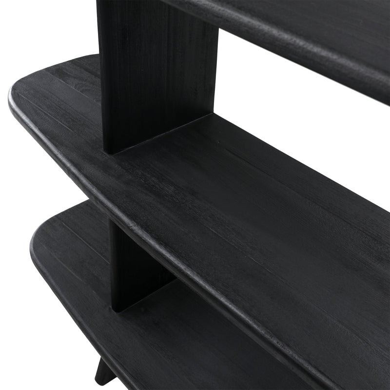 Rolland Black Bookcase | ready to ship!