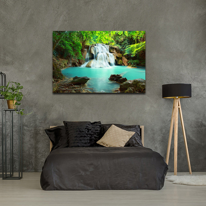 Thai Huay Mae Khamin Waterfall Wall Art