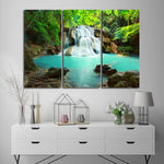 Thai Huay Mae Khamin Waterfall Wall Art