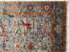 Hand-Knotted Trasitional Serapi Ghazni Wool Rug – 9’1” x 12’ – Intricate Floral Design