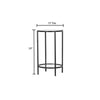 Schwendau Black End Table