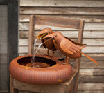 Lovecup Farmhouse Bird Tub Fountain L575