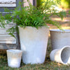 Lovecup Distressed Concrete Tall Planter L516