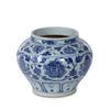 Lovecup Blue and White Chinoiserie Ginger Jar Porcelain Vase L201