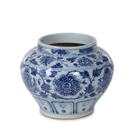 Lovecup Blue and White Chinoiserie Ginger Jar Porcelain Vase L201