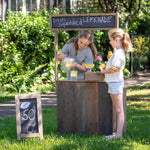 Rustic Wood Children's Lemonade Stand L147