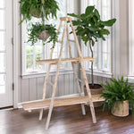 Lovecup Natural Ladder Display Shelf L003