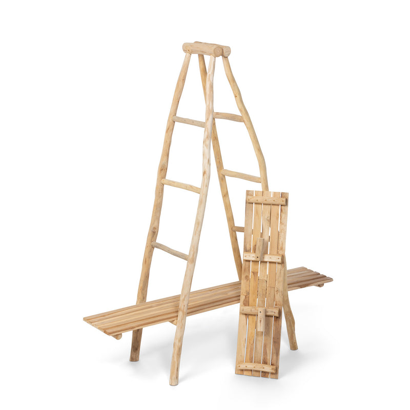 Lovecup Natural Ladder Display Shelf L003