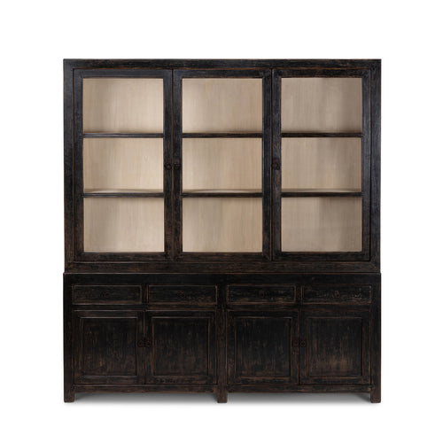 Lovecup Ben Glass Door Bookcase L165
