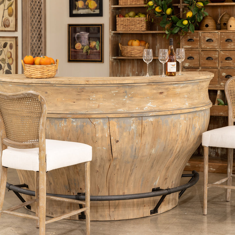 Demi-Lune Wood Bar L510