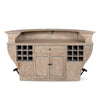 Demi-Lune Wood Bar L510