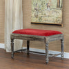 Manor Cotton Velvet Upholstered Bench L069