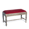 Manor Cotton Velvet Upholstered Bench L069