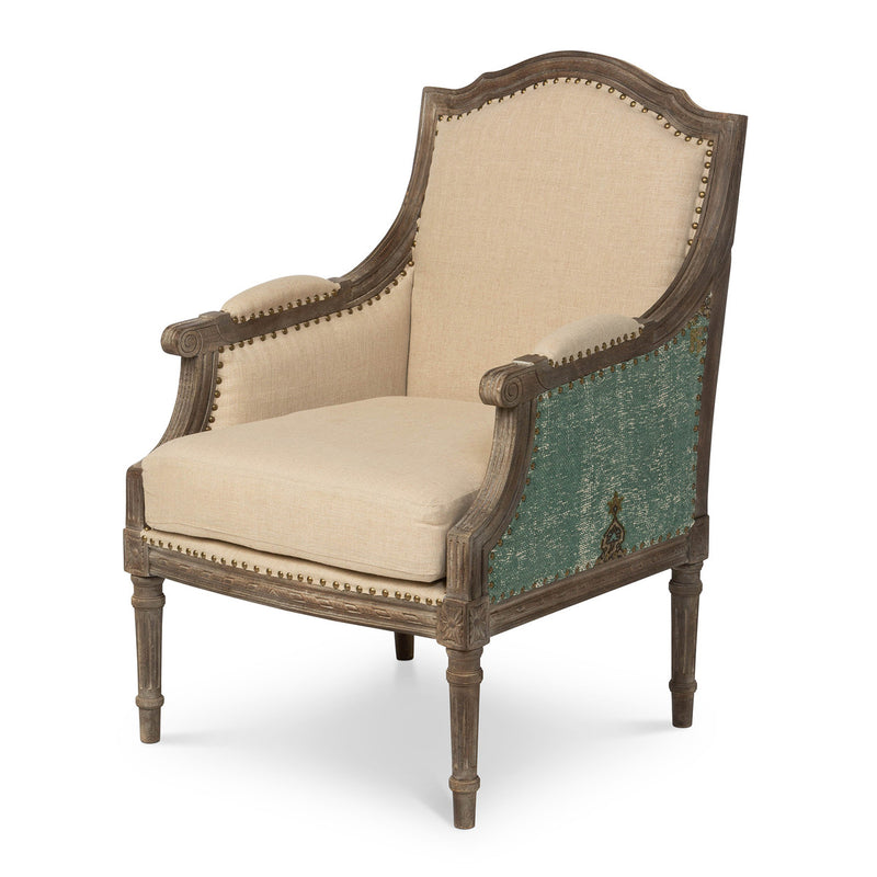 Simone Upholstered Arm Chair L072