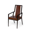 Soft Goat Tanned Leather Arm Chair L225