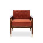 Draper Velvet Upholstered Chair L060
