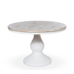 Coastal Cottage Pedestal Round Dining Table L056