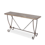 Promenade Antiqued Console Table L134