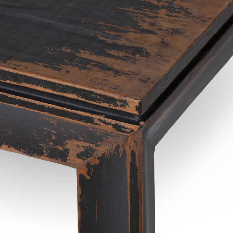 Antiqued Black Avery Dining Table L174