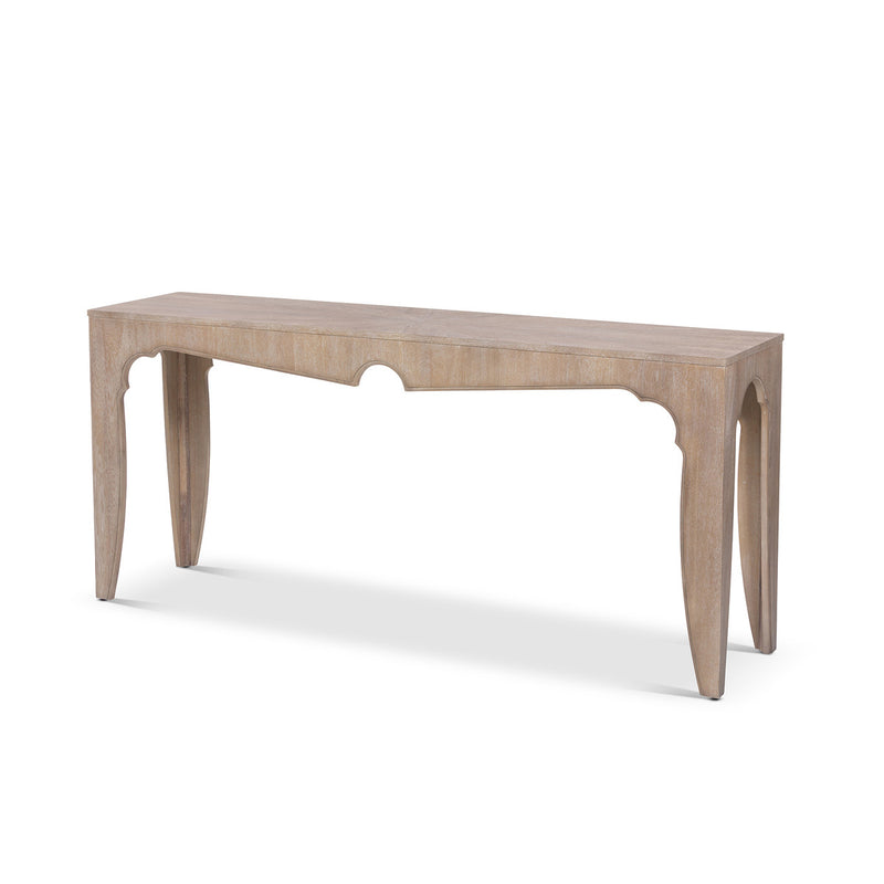 Lovecup Island Manor Console Table, Driftwood L002