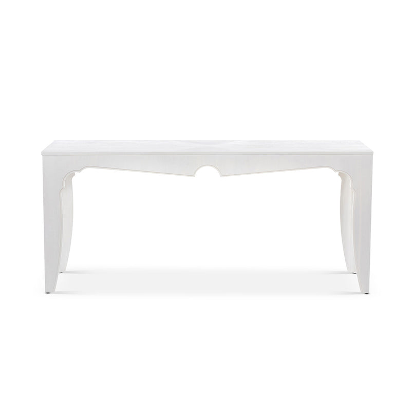 Lovecup Island Manor Console Table, Whitewash L003