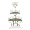 Lovecup Iron Conservatory Tiered Shelf L137