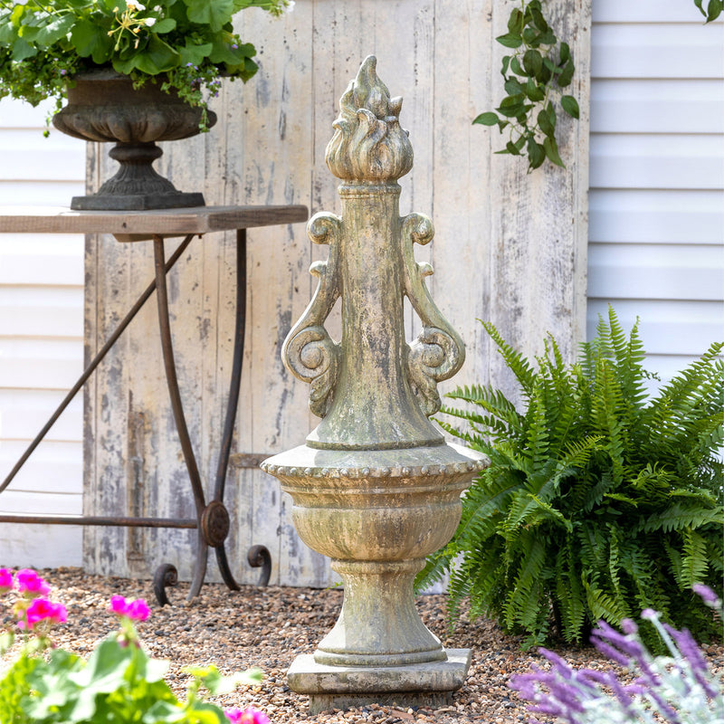 Lovecup Courtyard Garden Torch Statue L180