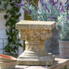 Lovecup French Country Courtyard Garden Pedestal 13" L191