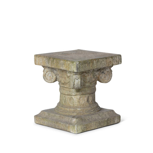 Lovecup French Country Courtyard Garden Pedestal 13" L191