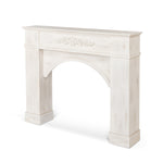 Antique White Fireplace Mantel L157