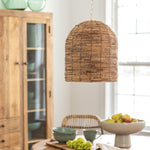 Beehive Seagrass Pendant Light L172