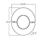 Eimeren Modern Wall Mirror