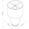 Wartmannstetten Traditional Table Lamp