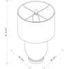 Wartmannstetten Traditional Table Lamp