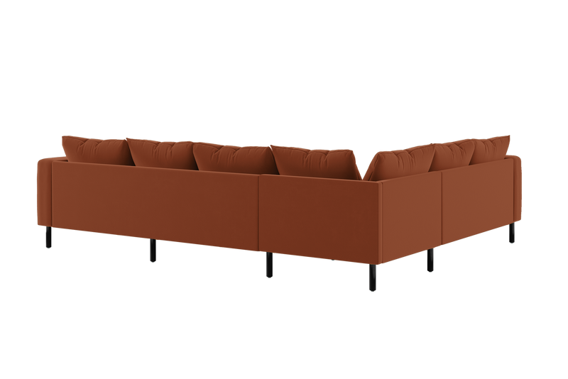 The Essential Corner Sectional (6 Seat) in Recycled Velvet