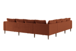 The Essential Corner Sectional (7 Seat) in Recycled Velvet