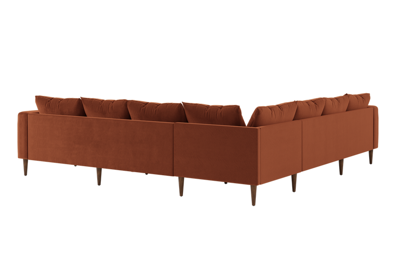 The Essential Corner Sectional (7 Seat) in Recycled Velvet