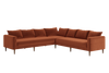 The Essential Corner Sectional (7 Seat) in Recycled Velvet