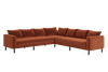 The Essential Corner Sectional (7 Seat) in Recycled Velvet