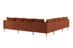 The Essential Corner Sectional (7 Seat) in Recycled Velvet