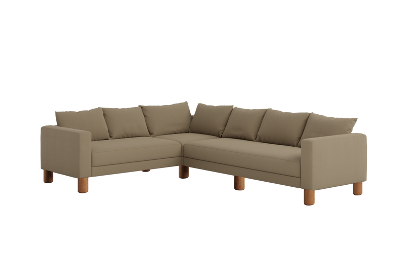 The Essential Corner Sectional (6 Seat) in Upcycled Poly
