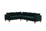 The Essential Corner Sectional (6 Seat) in Recycled Velvet
