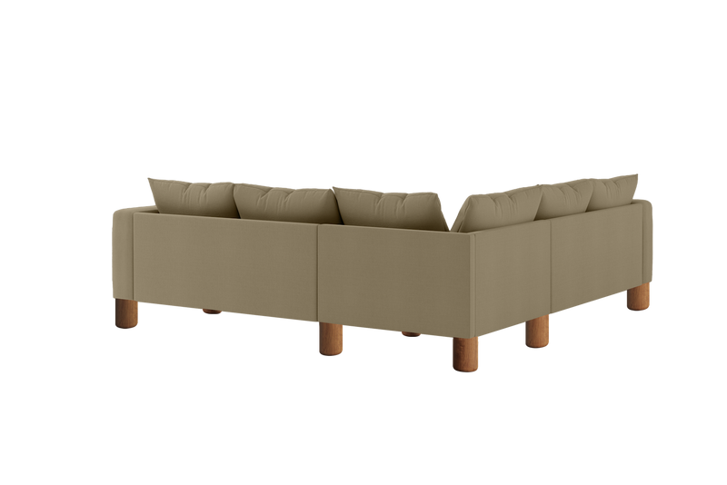 The Essential Corner Sectional (5 Seat) in Upcycled Poly