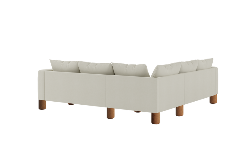 The Essential Corner Sectional (5 Seat) in Upcycled Poly