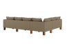 The Essential Corner Sectional (6 Seat) in Upcycled Poly
