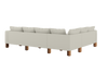 The Essential Corner Sectional (6 Seat) in Upcycled Poly