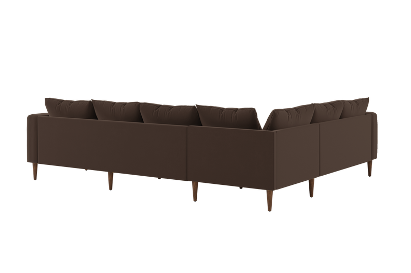 The Essential Corner Sectional (6 Seat) in Recycled Velvet