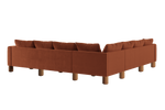 The Essential Corner Sectional (7 Seat) in Recycled Velvet