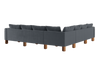 The Essential Corner Sectional (7 Seat) in Recycled Velvet